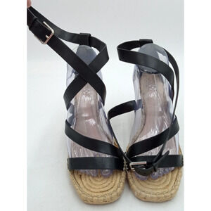 Vince Camuto Shoes Women’s Size 8M Wedges Leather Strappy Gladiator Sandals‎
